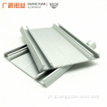 Perfil de alumínio para portas de guarda -roupa deslizantes